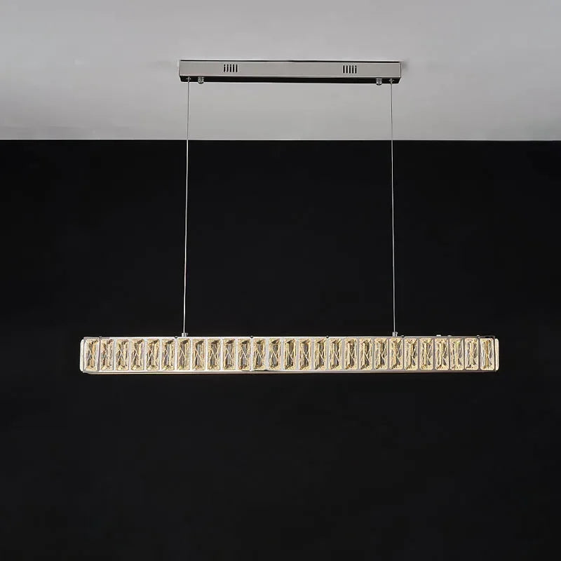 Crystal Chandelier LED Golden Modern Luxury Ceiling Home Interior Shop