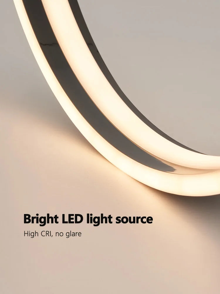 Modern Nordic Round Ceiling Chandelier Dining Bedroom Kitchen Lighting Lamps