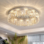 Crystal Ceiling Lamp: Modern Minimalist Light Luxury for Home Indoor Lighting