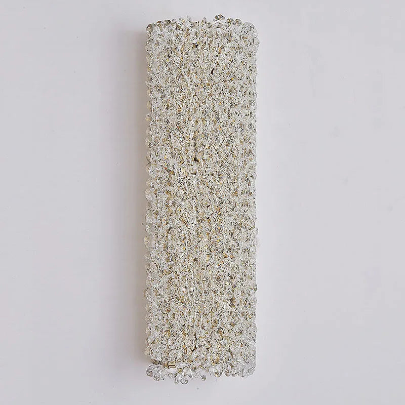 Crystal Wall Lamp: Modern Minimalist Master Bedroom Lighting
