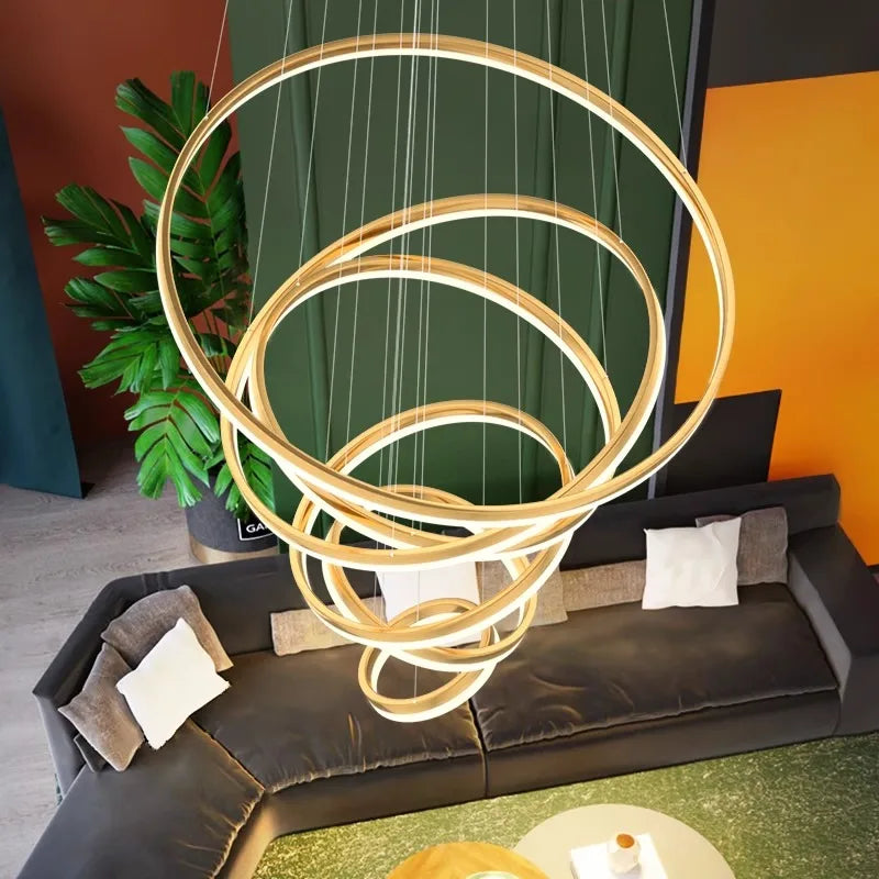 Modern LED Pendant Chandeliers for Home Decor and Indoor Lighting