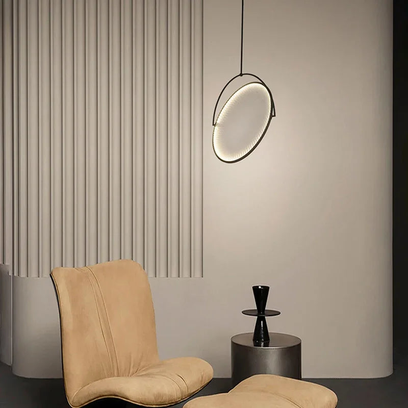 Italian Style LED Pendant Light for Modern Living Room, Restaurant, and Bar Counter