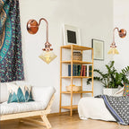 Scandinavian Glass LED Wall Sconce Modern Interior Wall Lamps