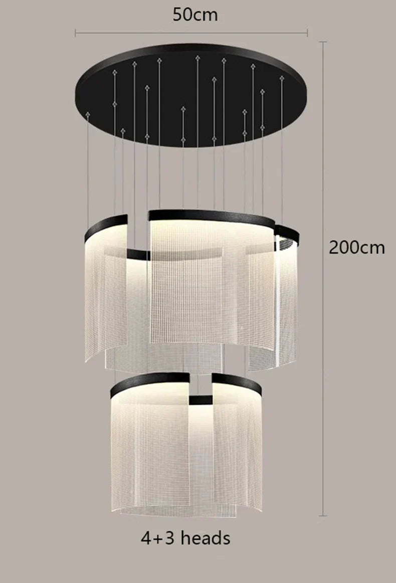 Modern LED Ceiling Lamp Chandelier for Bedroom Dining Room Lighting