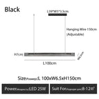 Modern Nordic Line Leader Table Lamp Chandelier for Bar and Dining Room