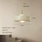 Modern Cream Pendant Light for Dining, Bedroom, Living Room