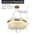 Modern Crystal Glass Chandelier Light for Living Room Dining Bedroom Kitchen Décor