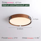Modern Minimalist Round Ceiling Lights LED Living Room Lamp