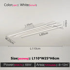 Modern Black Nordic Chandelier LED Light for Living Room by Afralia™