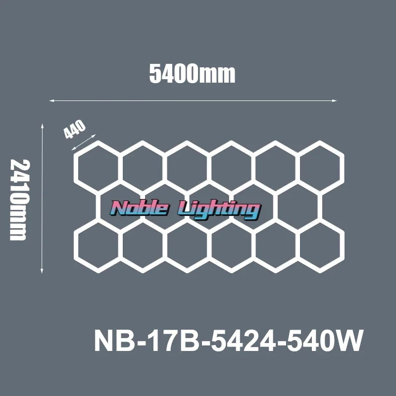 Hexagon LED Ceiling Light: High-Performance, Best-Selling, Honeycomb Design