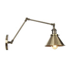 Modern Minimalist Adjustable Long Arm Wall Sconce for Living Room, Dining Room