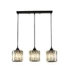 Crystal Trio Pendant Light for Modern Spaces
