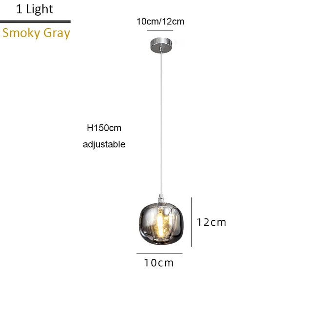 Crystal LED Chandelier: Modern Living Room Suspension Light for Home Decoration