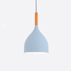 Wood Pendant Light: Modern Nordic Kitchen Ceiling Lamp for Dining Room & Coffee Bar