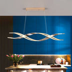 Minimalist LED Pendant Light: Modern Nordic Style, Remote Dimming, for Kitchen Island, Dining Room