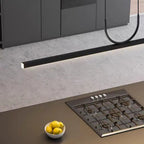 Black Art LED Ceiling Chandelier for Kitchen Island and Dining Room