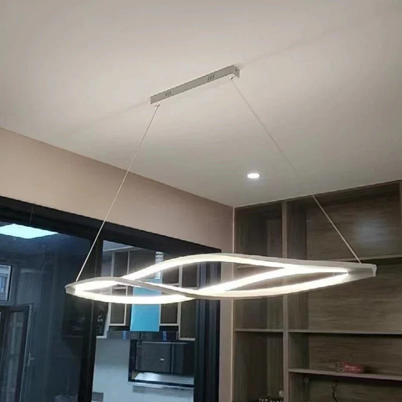 Aluminum LED Pendant Lamp for Kitchen Dining Island Suspended House Lighting