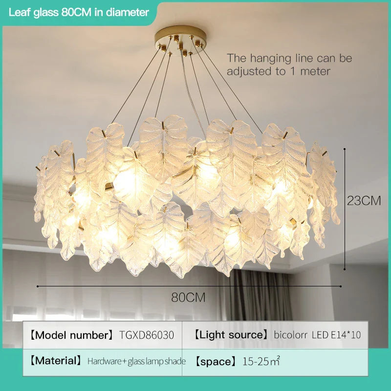 Crystal Chandelier: Elegant Light Luxury Lamp for Living Room, Bedroom, Dining Room & Study
