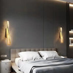 Dimmable Crystal Wall Sconce | Luxury Gold Steel Light Fixture