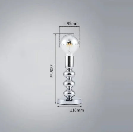 Vintage Nordic LED Desk Lamp for Bedroom Night Light Nordic Style Table Decor