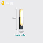 19.6＂LED Marble Wall Sconce - Modern Indoor Bedside Lighting for Living Room