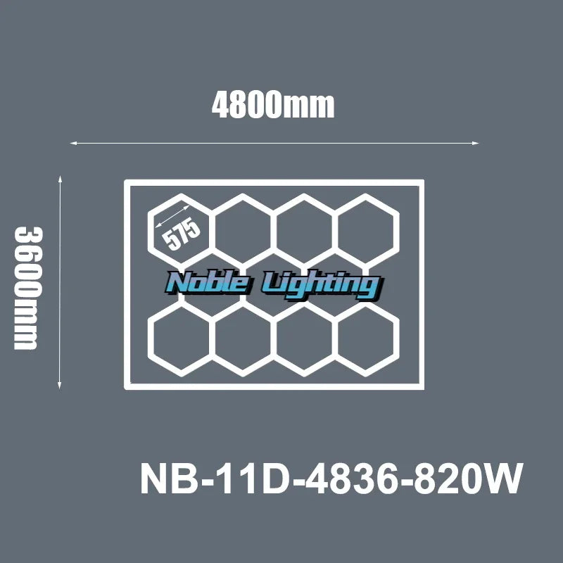 Hexagon LED Ceiling Light: High-Performance, Best-Selling, Honeycomb Design