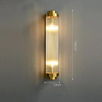Art Deco Stainless Steel Crystal LED Wall Sconce Black Gold Bedroom Corridor