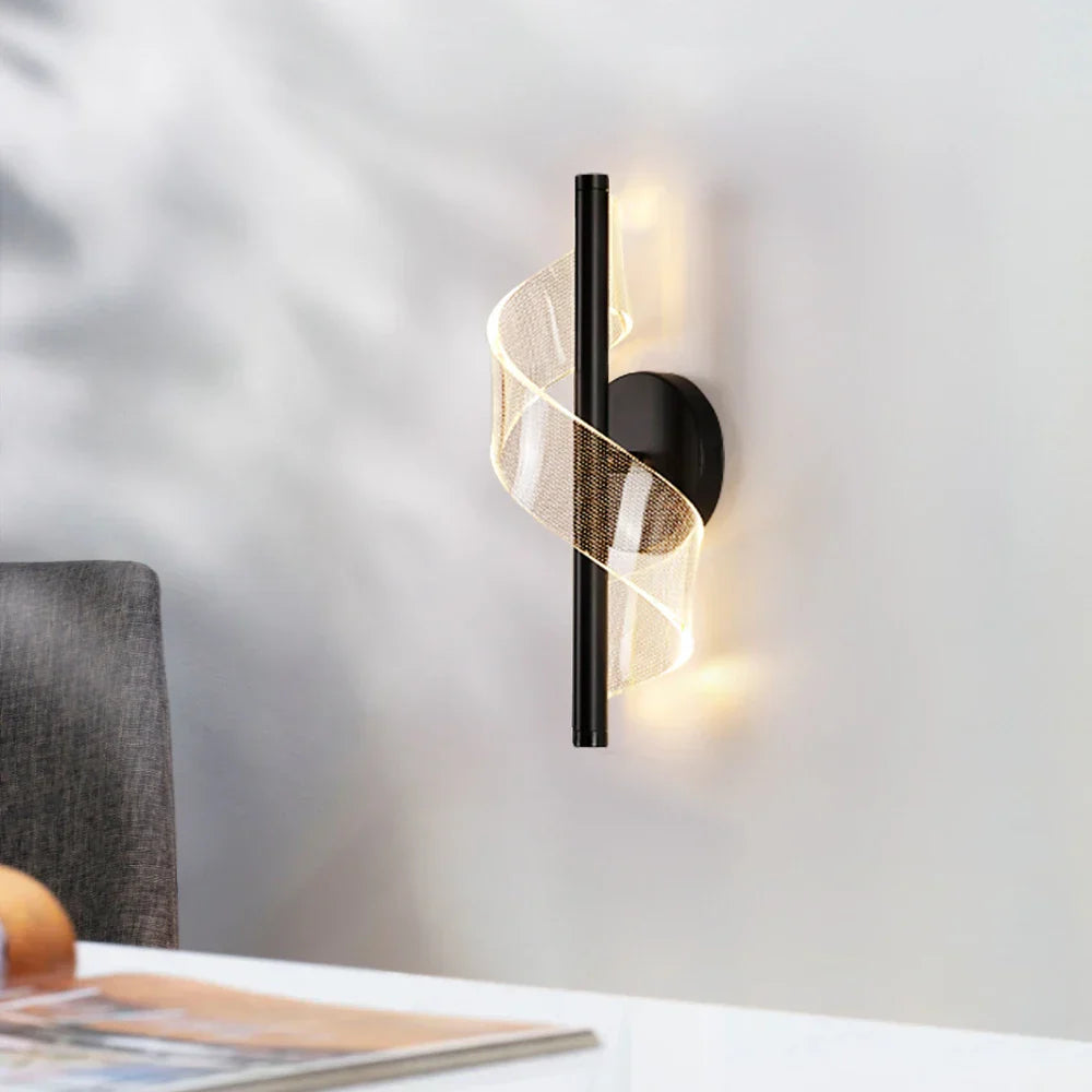 LED Indoor Wall Sconce Light for Living Room Bedroom Decor