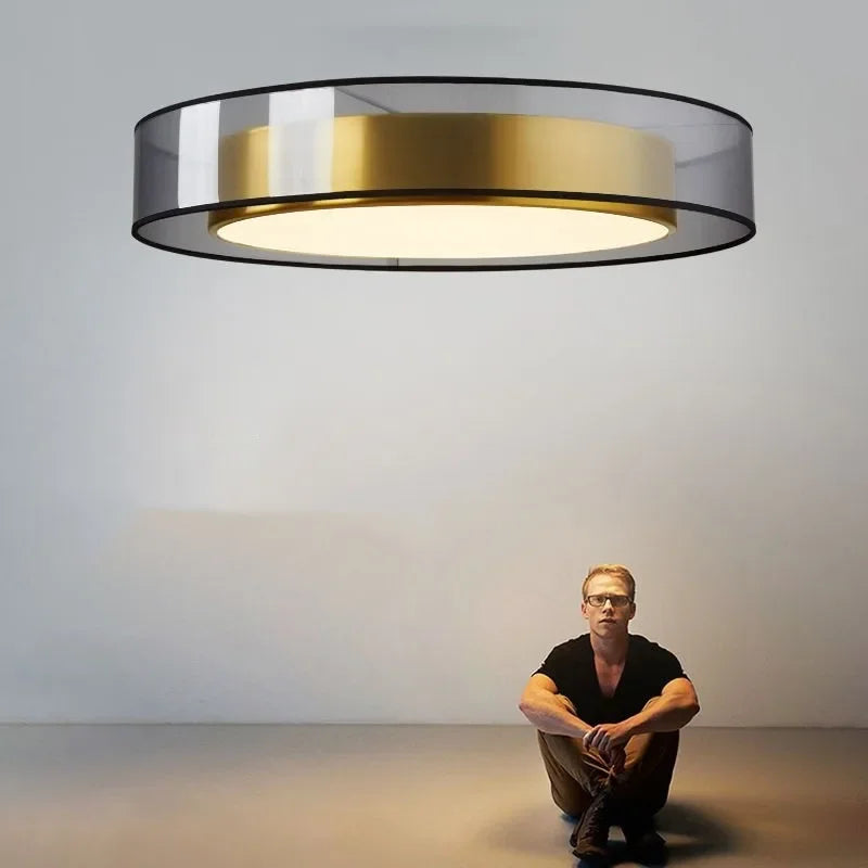 Circular LED Ceiling Light for Bedroom, Bathroom & Corridor - Modern Indoor Lighting Solution