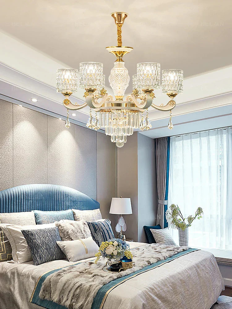 Luxury Crystal Chandeliers: Elegant LED Lighting for Home and Hotel Decor