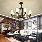 Simplistic Modern Chinese Style Living Room Chandelier