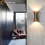 LED Wall Light: Indoor/Outdoor Waterproof Garden Lamp for Decor Lighting