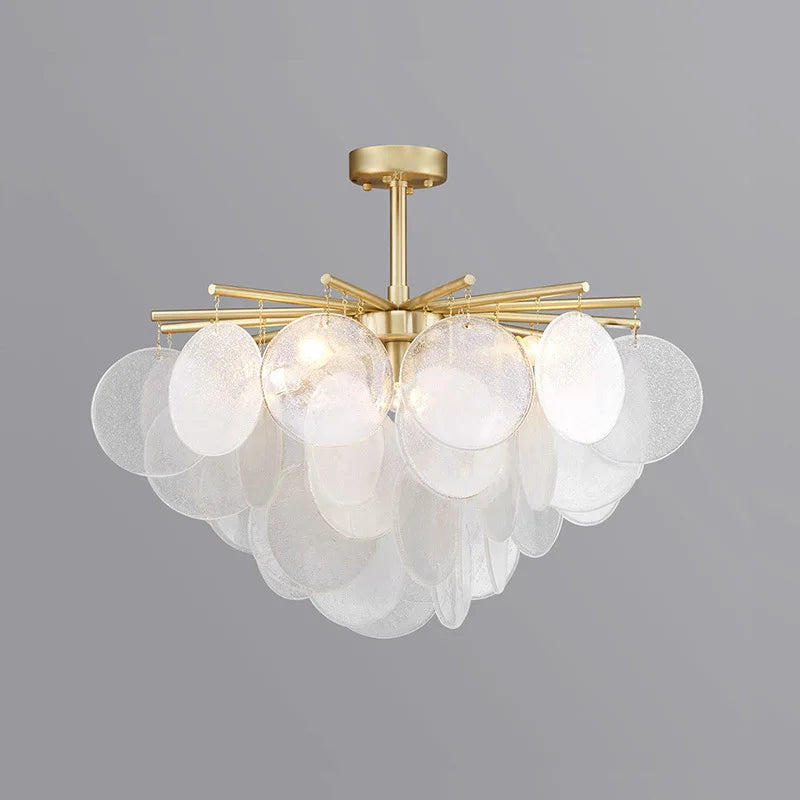 Nordic Glass Ceiling Chandelier for Luxury Home Decor
