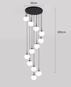 Modern Pendant Light: Indoor LED Chandelier for Dining Room & Home Decor