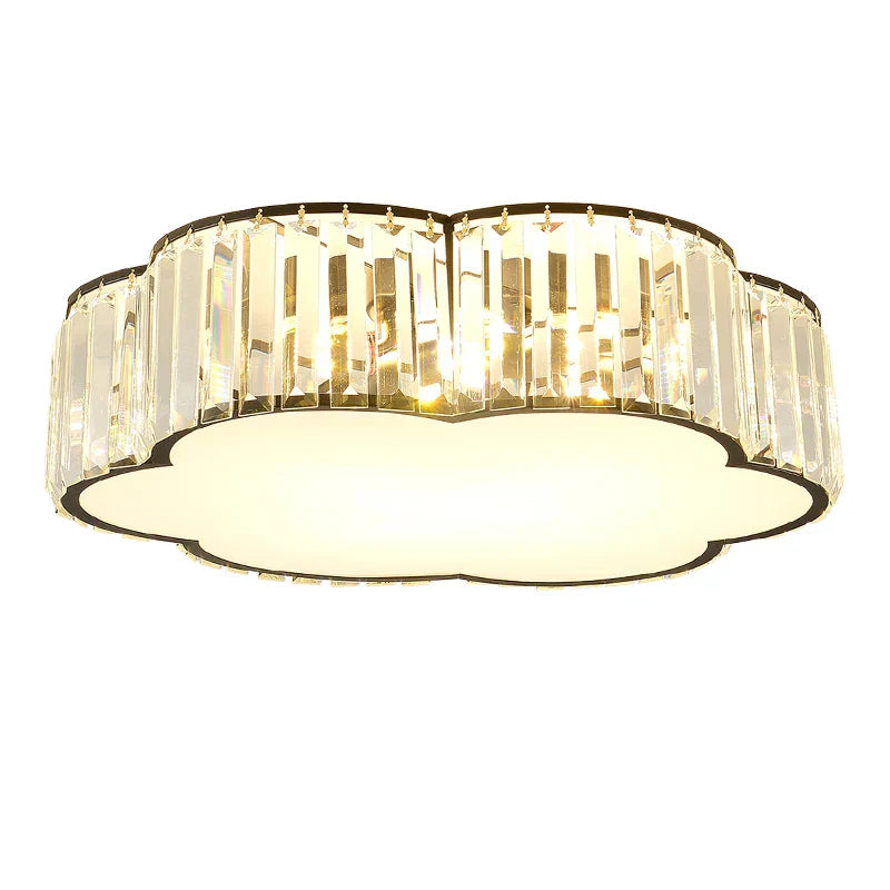 Crystal Light: Modern Restaurant Hotel Ceiling Light for Living Room