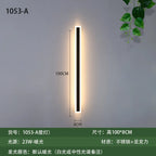 Modern Waterproof LED Wall Lamp for Garden Villa Courtyard Balcony