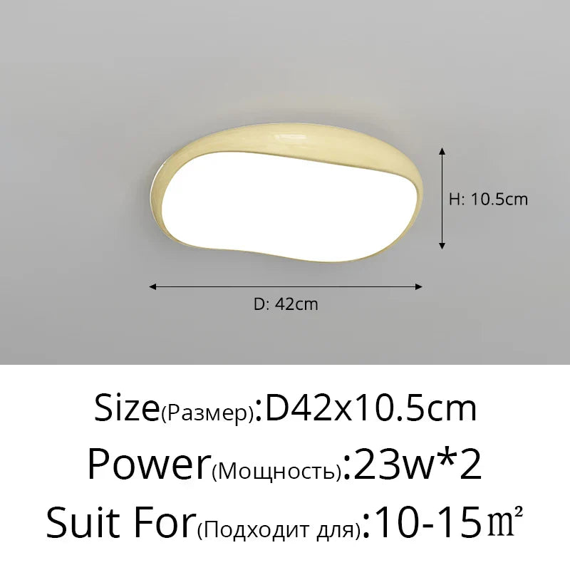 Nordic Ceiling Lights in White, Black, Red: Designer Lighting for Home Decor