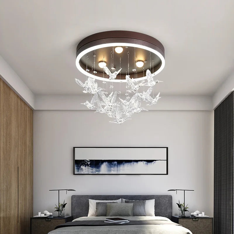 Crystal LED Ceiling Lamp for Kids' Room
