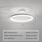 Modern Dimmable LED Pendant Chandelier for Bedroom and Living Room