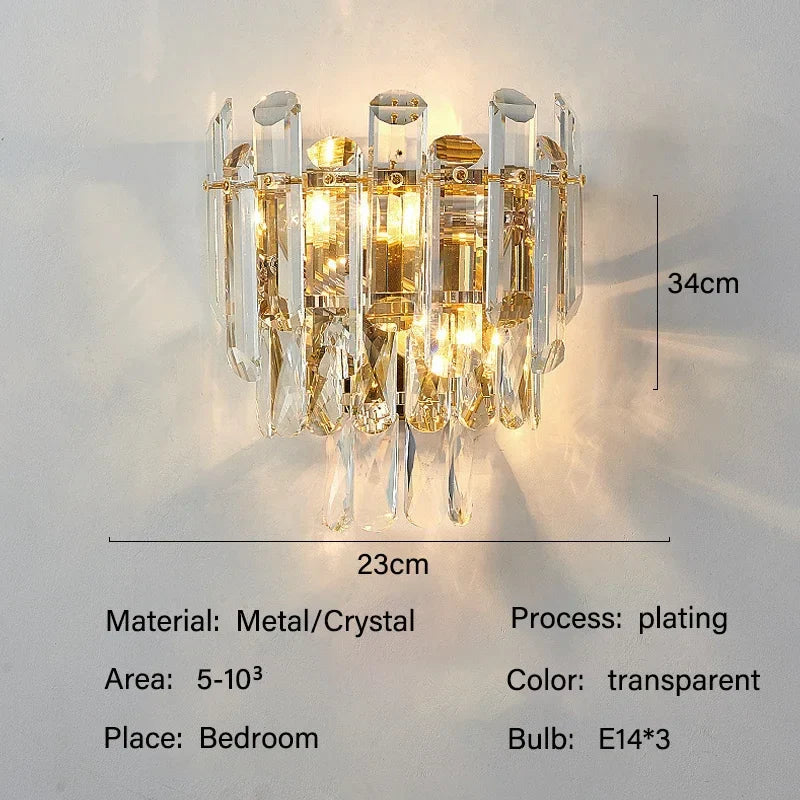 Crystal Pendant Chandelier: Elegant LED Lighting for Home Decor