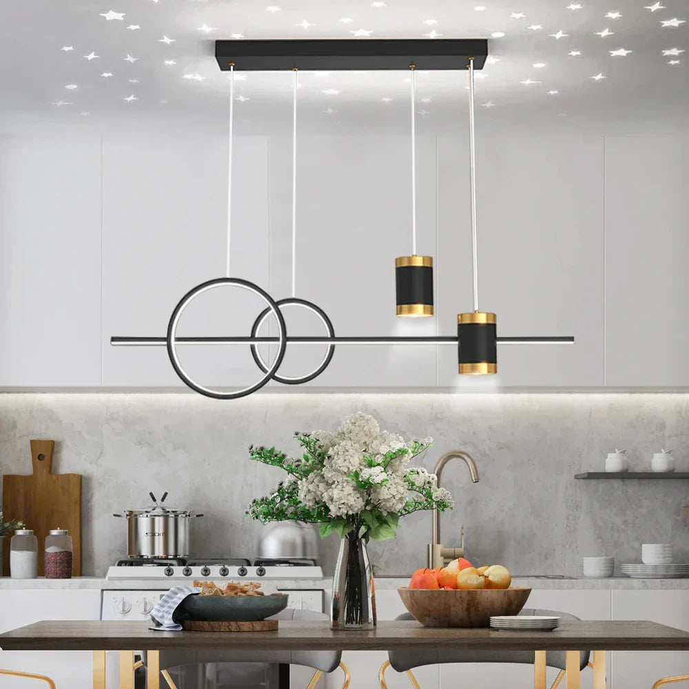 Nordic LED Pendant Chandelier for Living Room Restaurant Kitchen Lighting