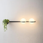 LED Art Deco Plant Wall Lights - Modern Nordic Design for Home Living Room Bedroom