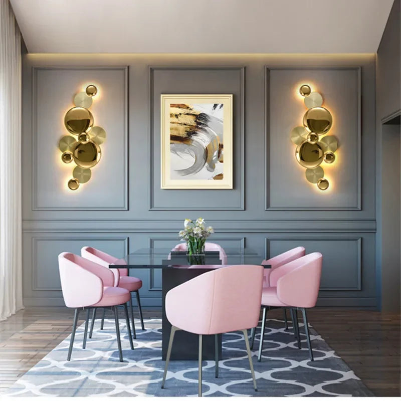 Nordic Luxury Wall Lamp: Modern LED Sconce for Living Room, Bedroom, Home Décor