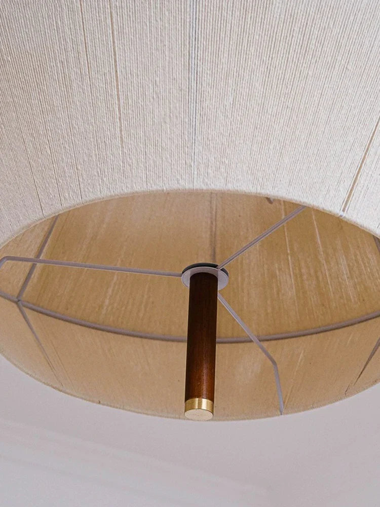 Wabi Sabi Cotton Thread Pendant Lights for Home Dining Room Decor