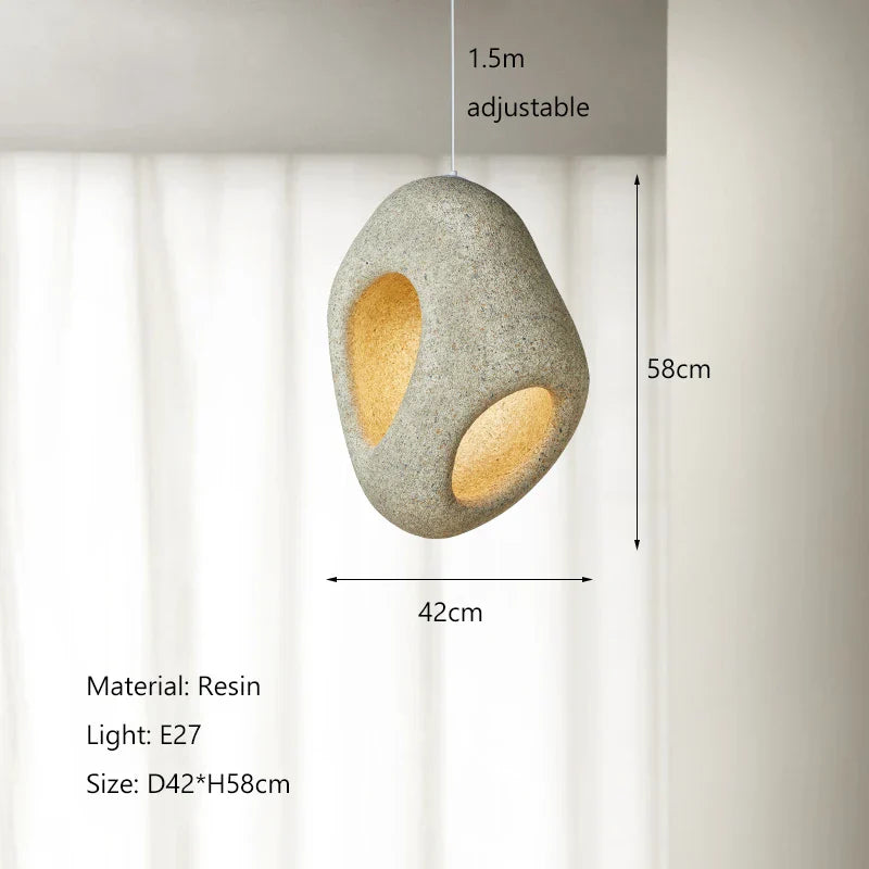 Scandi Pendant Lamp Postmodern Minimalist Hanging Light for Restaurant Bedroom Kitchen Island