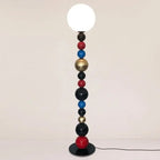 Colorful Glass Ball Floor Lamp for Living Room and Bedroom