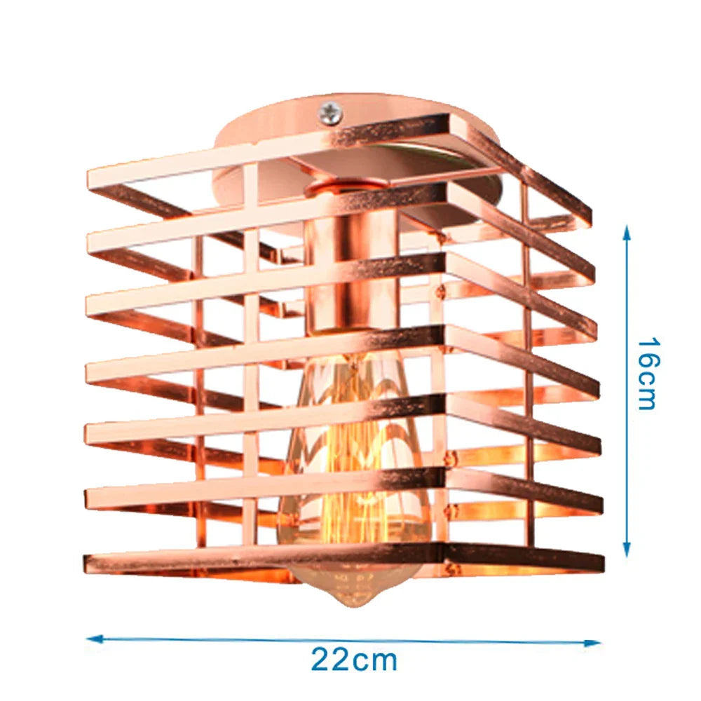 Vintage Industrial Ceiling Light Shade for Modern Kitchen Living Room Decor