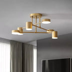 LED Ceiling Chandelier: Modern Light Fixture for Living Room, Bedroom, Hall - Indoor Home Decor
