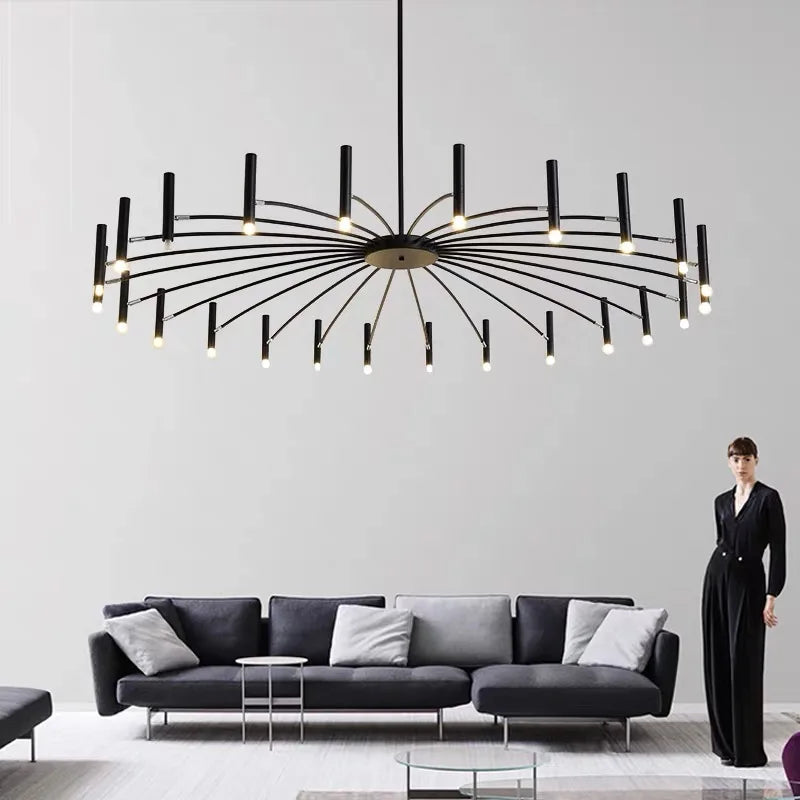LED Chandelier: Modern Nordic Design for Living Room, Bedroom, Office, Study - Home Décor Lighting