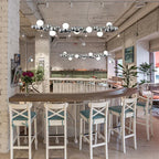 LED Caterpillar Chandelier: Stylish Long Pendant Lamp for Living Room, Restaurant, Hotel